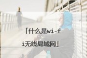 无限局域网与Wi-Fi的区别（解析无线网络技术的差异与应用场景）